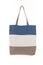 Shopping bag made with woven fabric