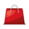 Shopping bag paper marketing icon