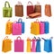 Shopping bags collection