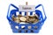 Shopping Basket with Coins