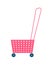 Shopping Basket and Handle Vector Illustration