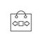 shopping card, expansion, arrow icon. Element of marketing for mobile concept and web apps icon. Thin line icon for website design