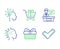 Shopping cart, Artificial intelligence and Exhibitors icons set. Gift, Idea and Tick signs. Vector