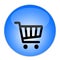 Shopping Cart Button Symbol Icon Monogram