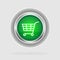 Shopping cart buttons icon web sign symbol illustration options for webdesign