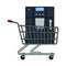 Shopping Cart With Cofee Machine Icon