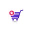 shopping cart favorite item icon design. add to cart icon design