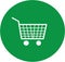 Shopping cart icon and logo for online shop