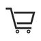 Shopping cart icon. Online shopping symbol. Shop sign.