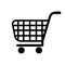 Shopping cart icon Vector illustration