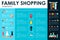 Shopping Center concept Retail infographic