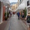 Shopping District on the Island of Capri