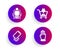 Shopping, Group and Smartphone broken icons set. Three fingers sign. Add to cart, Managers, Phone crash. Vector