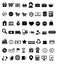 Shopping icon set