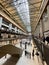 Shopping mall inside the Battersea Power Station in London - Opening day