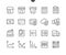 Shopping Pixel Perfect Well-crafted Vector Thin Line Icons