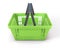 Shopping Plastic Basket Green