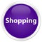 Shopping premium purple round button