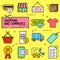 Shopping And Retail Icon Set