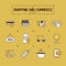 Shopping And Retail Icon Set