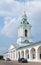 Shopping Rows and bell tower of Church of Saviour, Kostroma