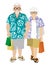 Shopping Senior Couple - Summer fashion