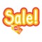 Shopping Stickers Best Price Discount Sale Concept