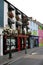 Shopping street in the city of Ennis Ireland