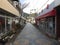 Shopping street view, Akiyoshido Cave, Yamaguchi, Japan