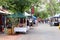 Shopping at the sunday market in Alice Springs, Australia