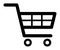 Shopping trolley icon