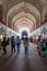 Shops and arches inside the Red Fort, Old Delhi