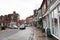 Shops on East Street in Blandford Forum, Dorset, United Kingdom