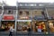 Shops in the famous jinli ancient street in winter, adobe rgb