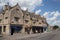 Shops on Market Square in Witney, Oxfordshire in the UK