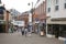 Shops on Wote Street in Basingstoke, Hampshire, UK