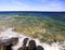 Shore cliffs in Georgian Bay, Lake Huron