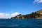 Shore of Lake Titicaca at Tiquina, Bolivia