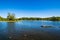 Shore Line of Great Falls Park, Virginia Side Summer time