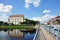 On the shore of Pina. View of the Jesuit Collegium