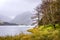 The shore side of Lake Buttermere in the Lake District National Park England.