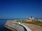 The shorefront promenade of Campeche in Mexico