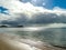 Shoreline on the beach, Mission Bay, Auckland, New Zealand