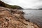 Shoreline of Lake Burbury Tasmania