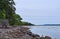 Shoreline of Sears Island in Maine