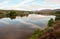 Shoreline Sky Reflection Pend Oreille River Washington State Outdoors