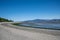 A shoreline of Spanish banks at low tide.