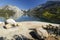 Shoreline of Tenaya Lake in Yosemite