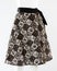 Short batik skirt with floral motifs for casual women and still looks beautiful