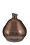 Short, Bronze, Pear-Shaped, Empty Bottle Vase